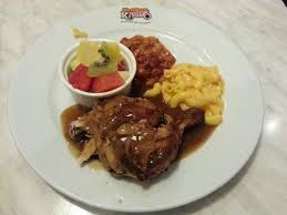 Kenny Rogers Roasters Chicken 1 4 Meal With Macaroni Cheese Fresh Fruit Salad Bbq Baked Bean Bbq Baked Beans Malaysian Food Macaroni Cheese