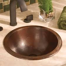 This bowl sink features dual mounted providing flexible installation. 13 75 Native Trails Paloma Copper Sink Bathroom Vanities And More
