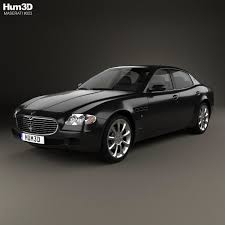 3d Model Of Maserati Quattroporte 2004 Maserati Quattroporte Maserati 3d Model