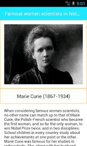 She is also known for her wu experiment, which overturned the theory of parity in physics. Amazon Com Top 10 Famous Women Scientists In History Appstore For Android