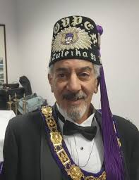 General Albert Pike 33° became an honorary Past Grand Monarch today while  we were visiting the El Paso Scottish Rite Temple.