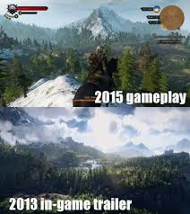Cd projekt red is proud to present the witcher 3: Witcher 3 2013 Gameplay Reveal Trailer Vs 2015 Build Comparison Shows Downgraded Visuals