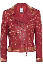 Moschino Leather Jacket Leather Jackets Women Genuine Leather Jackets