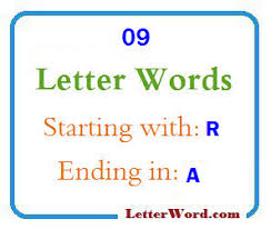 An introduction to basic statistical concepts and r programming skills necessary for analyzing data in the life sciences. Nine Letter Words Starting With R And Ending In A Letterword Com