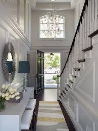 Staggered Foyer Pendants Design Ideas