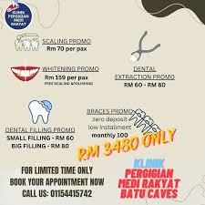 KLINIK GIGI MEDI RAKYAT BATU CAVES Braces#Whitening#Denture