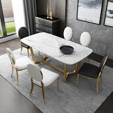 Black kitchen & dining room chairs : Light Luxury Dining Chair Modern Concise A Living Room Restaurant Table Metal Black White Form A Complete Set Dining Chair Chair Aliexpress