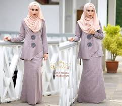 See more of baju kurung moden terkini kmdayana 2016 on facebook. Baju Kurung Moden Raya 2016 Elliqa Dark Brown Saeeda Collections