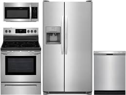 And if you like the look of slate, you can have it throughout your entire kitchen, as ge offers a slate option in a refrigerator, range, microwave, and dishwasher. 4 Piece Kitchen Appliances Package With Ffss2315ts 33 Side By Side Refrigerator F In 2021 Kitchen Electrical Appliances Kitchen Appliance Packages Appliance Packages