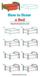 How To Draw A Bed Really Easy Drawing Tutorial Easy Drawings Drawing Tutorial Easy Step By Step Drawing
