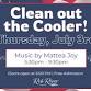 Clean Out the Cooler