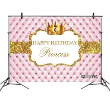 My princess, my diva, you make my days bright and interesting, i hope this birthday brings nothing but great memories for you. Happy Birthday Princess Pink Golden Crown Photographic Backdrop Photography Background For Photo Studio Props Party Banner Background Aliexpress