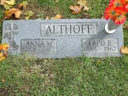 Frederick Bernard “Fred” Althoff (1884-1967)