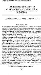 1 million people live in the municipality, approximately 1.6 million in the urban area, and 2.4 million in the metropolitan area. The Influence Of Kinship On Seventeenth Century Immigration To Canada Continuity And Change Cambridge Core