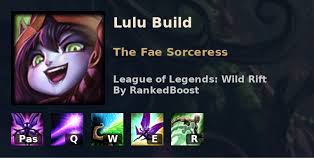 Publishing options you need to create your book, your way. Lol Wild Rift Lulu Build Guide Runes Item Builds And Skill Order