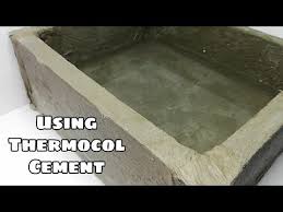 Awesome Useful Thermocol Cement Pot Cemented Life Hacks Youtube Cement Pots Cement Life Hacks Youtube