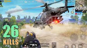 New Helicopter In Pubg Mobile 26 Kills Solo Squad Youtube
