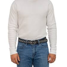 Maybe you would like to learn more about one of these? Nickel Free Studded Black Belt Trendy Black Belt