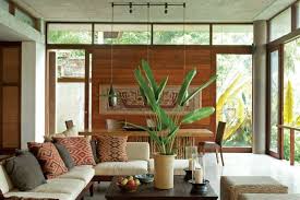 Common balinese trees such as bamboo, bananas, palms and ferns should also be used to create shade and a relaxed setting. A Natural Haven In Beautiful Bali Balinese Interior Balinese Decor Home Decor