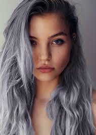 Here are the steps for bleaching the hair. 10 Gorgeous Ways To Go Gray Hair Styles Purple Hair Silver Hair