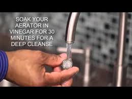 to fix low pressure in kitchen faucet