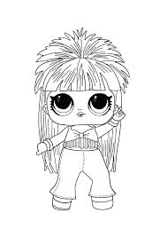 Each ball contains a mini doll lol surprise and accessories (shoes, clothes Lol Surprise Dolls Coloring Pages Print In A4 Format