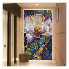 Check spelling or type a new query. Zffm105 Crystal Glass Mosaic Tiles Simple Flower Patterns Of Wall Decor Zfmosaic Factory