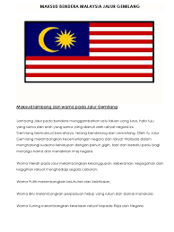 Kamis, 25 oktober 2018 | 06:06 wib. Maksud Bendera Malaysia