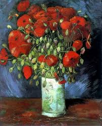 Ingo walter & rainer metzger, vincent van gogh, the complete paintings, cologne, 1990. Description Of The Painting By Vincent Willem Van Gogh Vase With Red Poppies Van Gogh Vincent