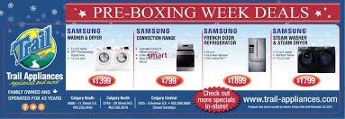 Trail appliances hours in calgary, t1y 7b5. Trail Appliances Calgary Flyer December 21 To 23