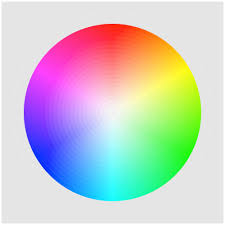 A color wheel based on hsv, labeled with html color keywords. Hsv Wheel Colour Code