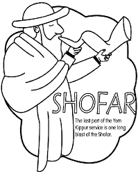 Enjoy this party game fitted to the tea party theme: Yom Kippur Shofar Coloring Page Crayola Com