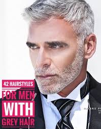 42 Hairstyles For Men With Silver And Grey Hair Hair Hairstyle Menhair Menhairstyle Menhaircut Manhair Men Mens Hairstyles Grey Hair Looks Grey Hair Men