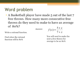 Converting repeating decimals in to fractions. 8 3 Graphing Rational Functions