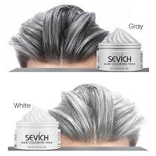 Unlike with other types of dyes, gentle treatments like color oops and hot oil will not work to remove it. Hair Color Wax Washable Temporary Hair Color Neusouq In 2020 Grey Hair Dye Temporary Hair Color Temporary Hair Dye