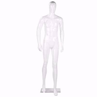 Male Glossy White Full Body Mannequin | Display Warehouse | Retail  Fixtures, Display Cases and Store Supplies