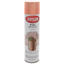 Copper Krylon Foil Metallic Spray Paint Hobby Lobby 1398