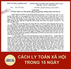 Chỉ thị 15 quy định không tụ tập 10 người nhưng đề nghị ngành y tế nghiên cứu chỉ tập trung dưới 5 người, ông phong yêu cầu. Baiviet Thá»±c Hiá»‡n Cach Ly Toan Xa Há»™i Tren Pháº¡m Vi