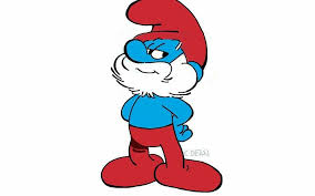 Papa Pitufo Papa Pitufo Papa Decoracion De Unas