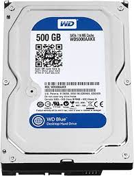 Hard disk 500 gb gibi hard diskler yüksek kapasite depolama ve yedekleme yetenekleri sayesinde ihtiyaçları fazlasıyla karşılar. Western Digital Wd5000aakx Blue 500gb Interne Amazon De Computer Zubehor
