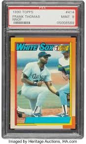 Jan 14, 2011 · 1990 leaf frank thomas rookie card #300. Auction Prices Realized Baseball Cards 1990 Topps Frank Thomas No Name On Front