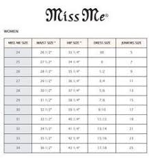 Flying Monkey Jeans Size Conversion Chart Pertaining To Jean