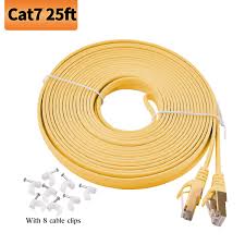 Share photos and videos, send messages and get updates. Cat 7 Cables Electronics Viodo Cat 7 Ethernet Cable Flat Internet Lan Cable Cords Computer Internet Cable With Clips Stp Cat7 Shielded Rj45 High Speed Network Cable Faster Than Cat6 Cat5e Cat5