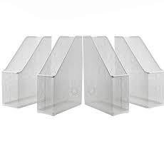 Ikea Dokument Metal Magazine File Holder Silver Color Steel Epoxy Polyester Powder Coating 2 Magazine File Holders Metal Magazine File Holder