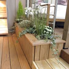 Bac A Fleur Sur Mesure En Bois Avec Jardec Bac à fleurs et jardinière en bois ou résine. bac a fleur sur mesure en bois avec jardec