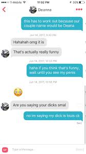 The online conversations preceding a potential date give you the opportunity to discover the worst and best traits of your fellow man or woman. Ask Stupid Questions Get Stupid Answers Tinder