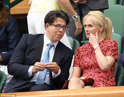 Kitty mcintyre is a british personality and aromatherapist known for being married to famous comedian, michael mcintyre. Michael Mcintyre And Wife Kitty Enjoy Date At Wimbledon 2016 Daily Mail Online