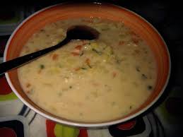 Resepi sup ketam, resepi sup ayam, resepi sup telur, resepi sup ayam sedap, resepi sup, resepi sup sup lobak putih / white radish soup ~ resepi terbaik via resipicitarasawan.blogspot.com. Sup Krim Kentang Myresipi