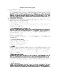 Doc Rangkuman Materi Hukum Dagang 1 Pengertian Hukum Dagang Afiq Abdullah Academia Edu