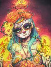 Dia de los muertos anime
